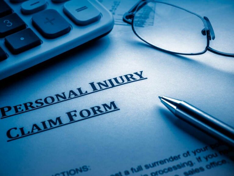 personal injury claims form in Washington Roberts Jones Law