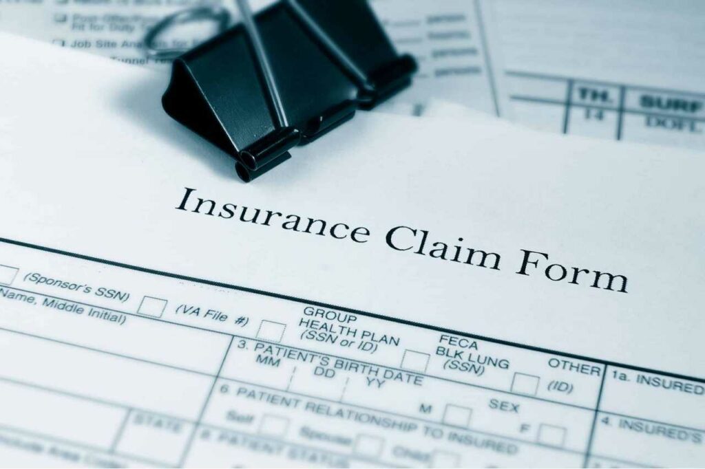 insurance claim form by Roberts Jones Law