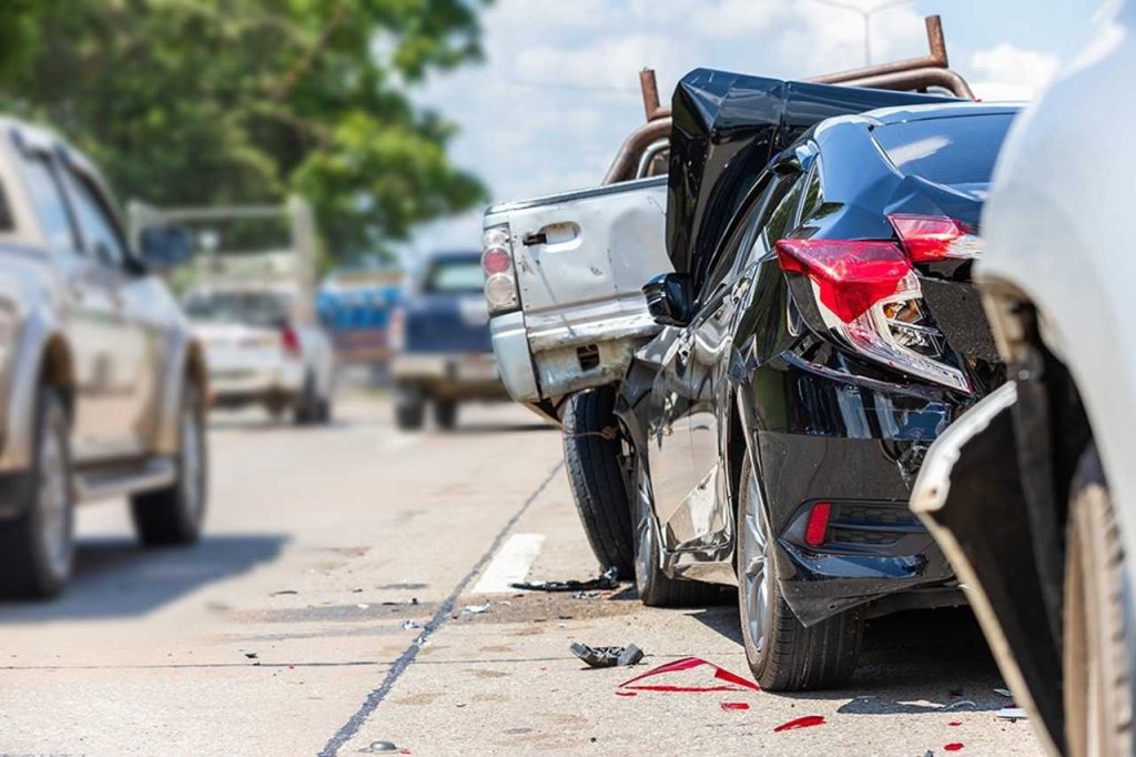 a photo of Bellevue car accident